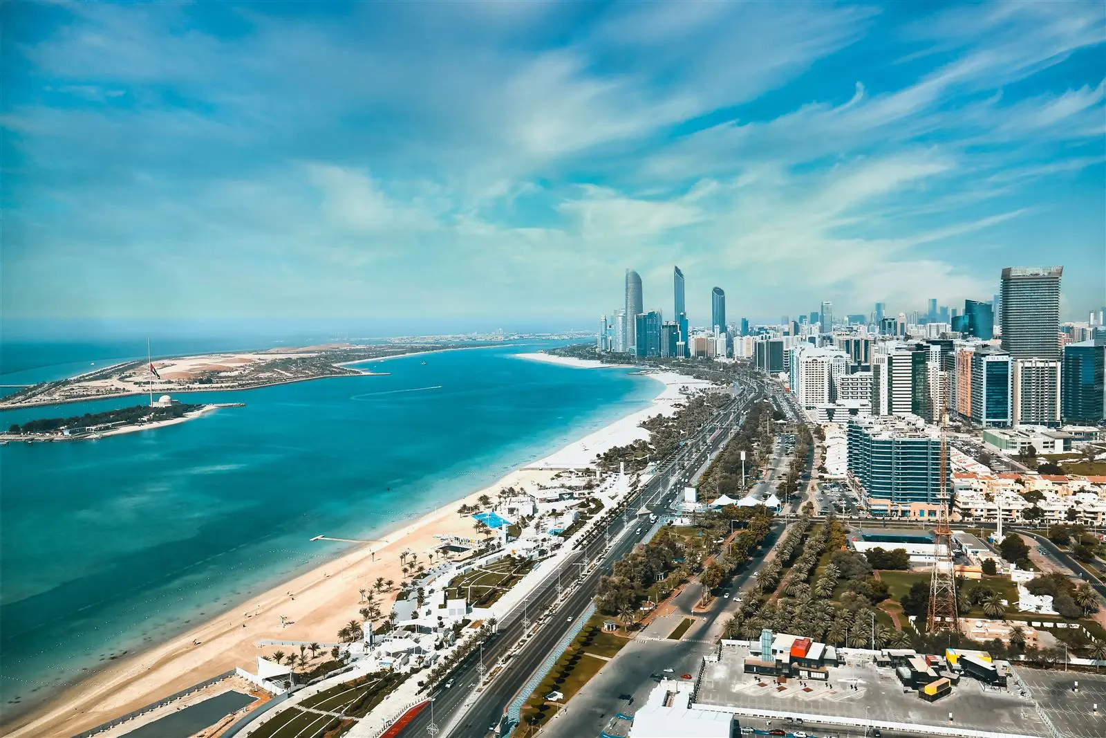 Abu Dhabi business district — JD Tech Rentals